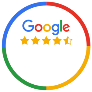 4.6 star rating on google